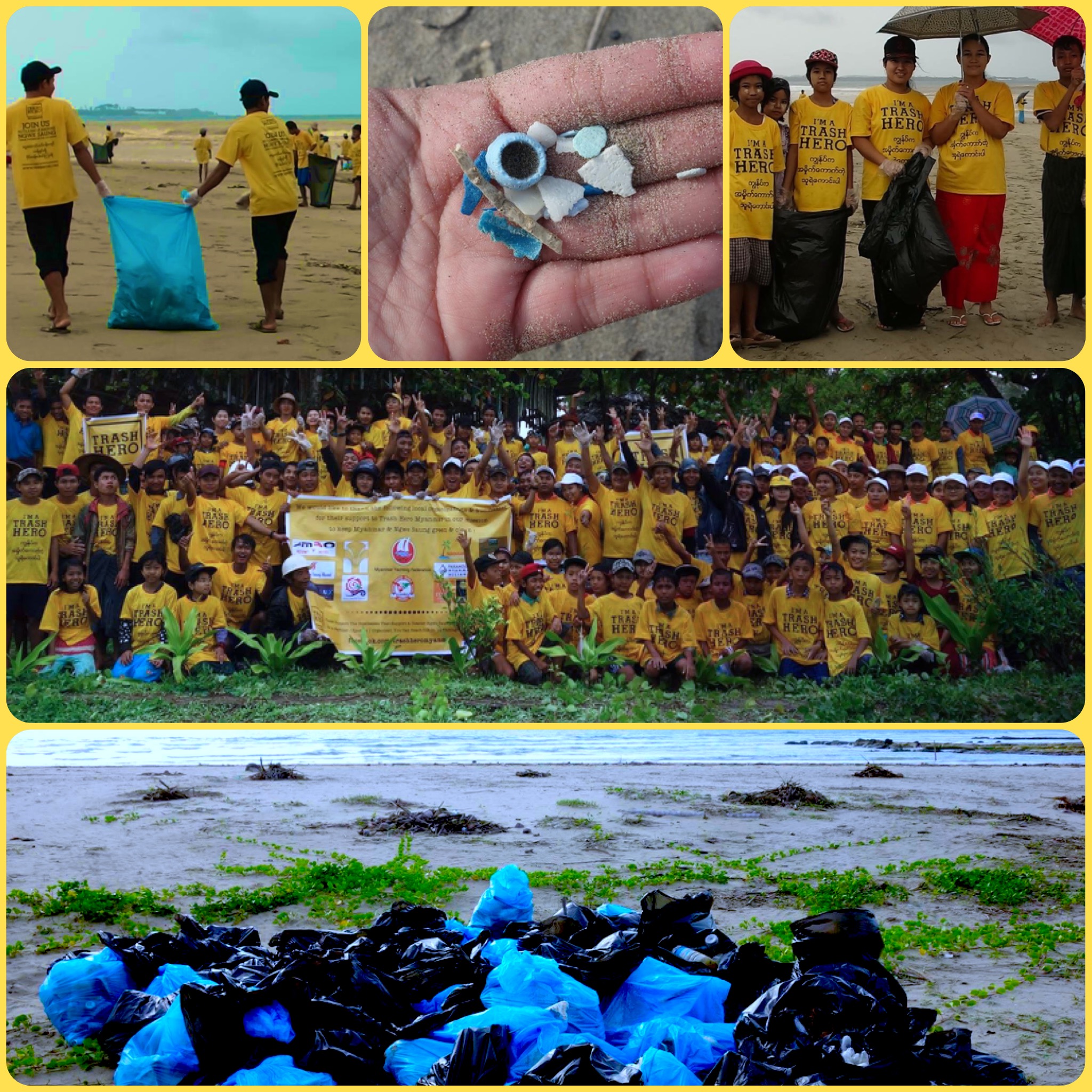 First Cleanups in Myanmar
