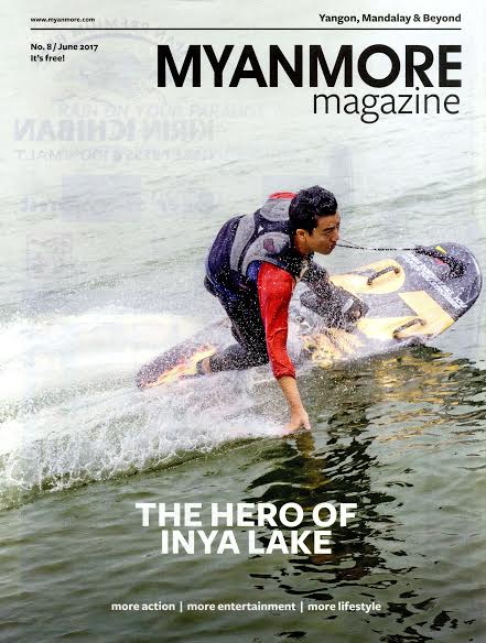 Myanmar Coordinator on the Cover of MYANMORE Magazine