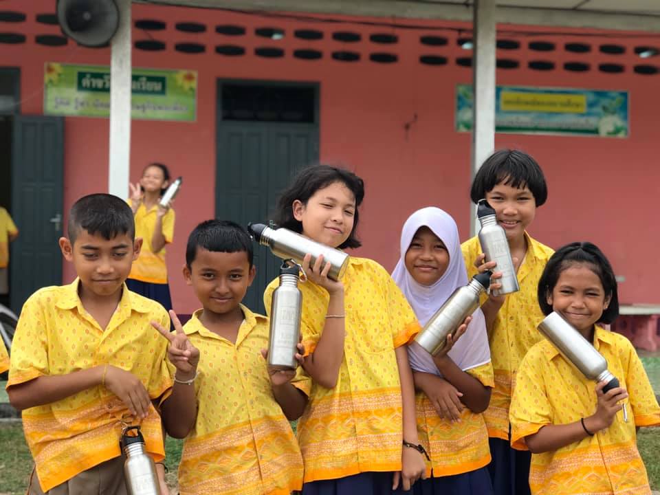 Six Senses Yao Noi Donates Trash Hero Bottles to All Kids on the Island