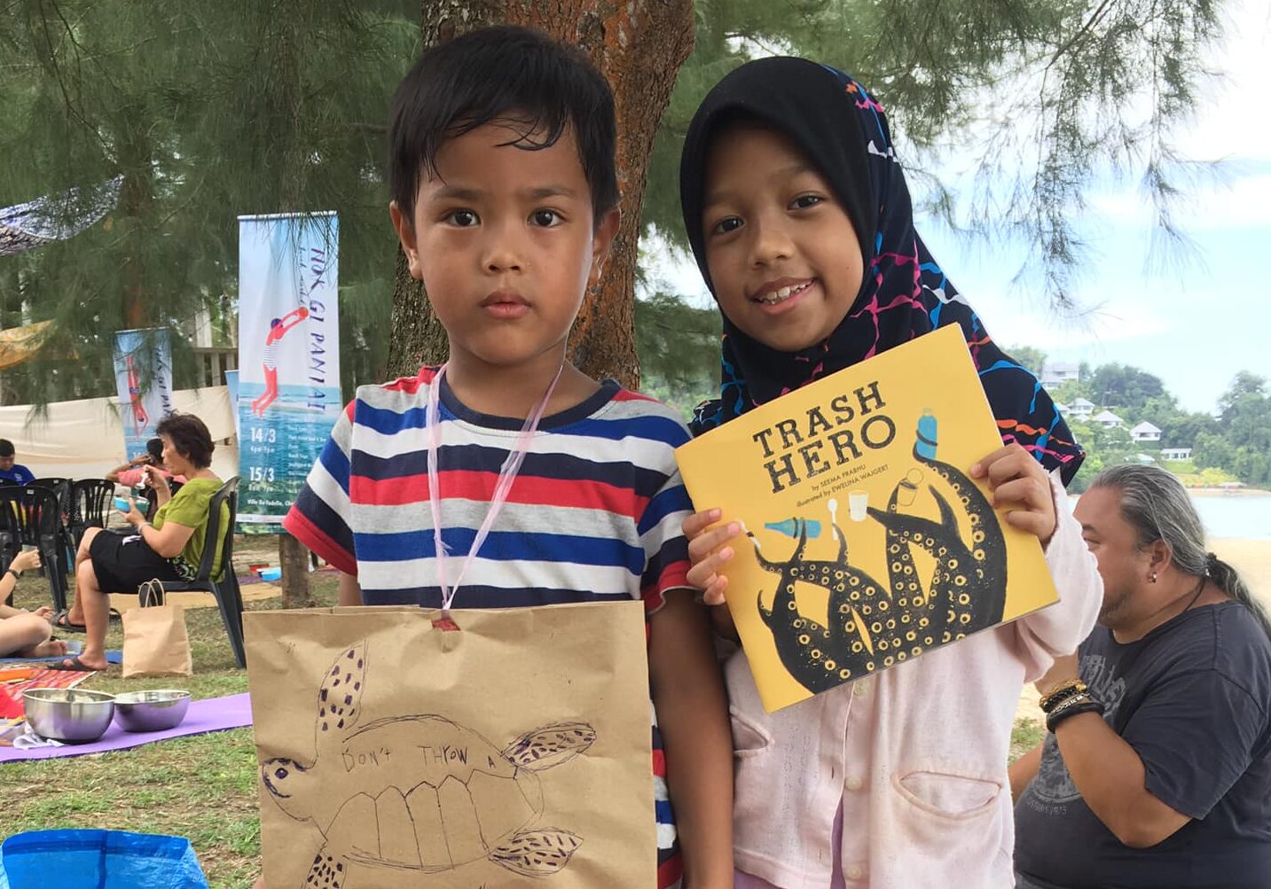 Trash Hero kids’ book now in Malay!