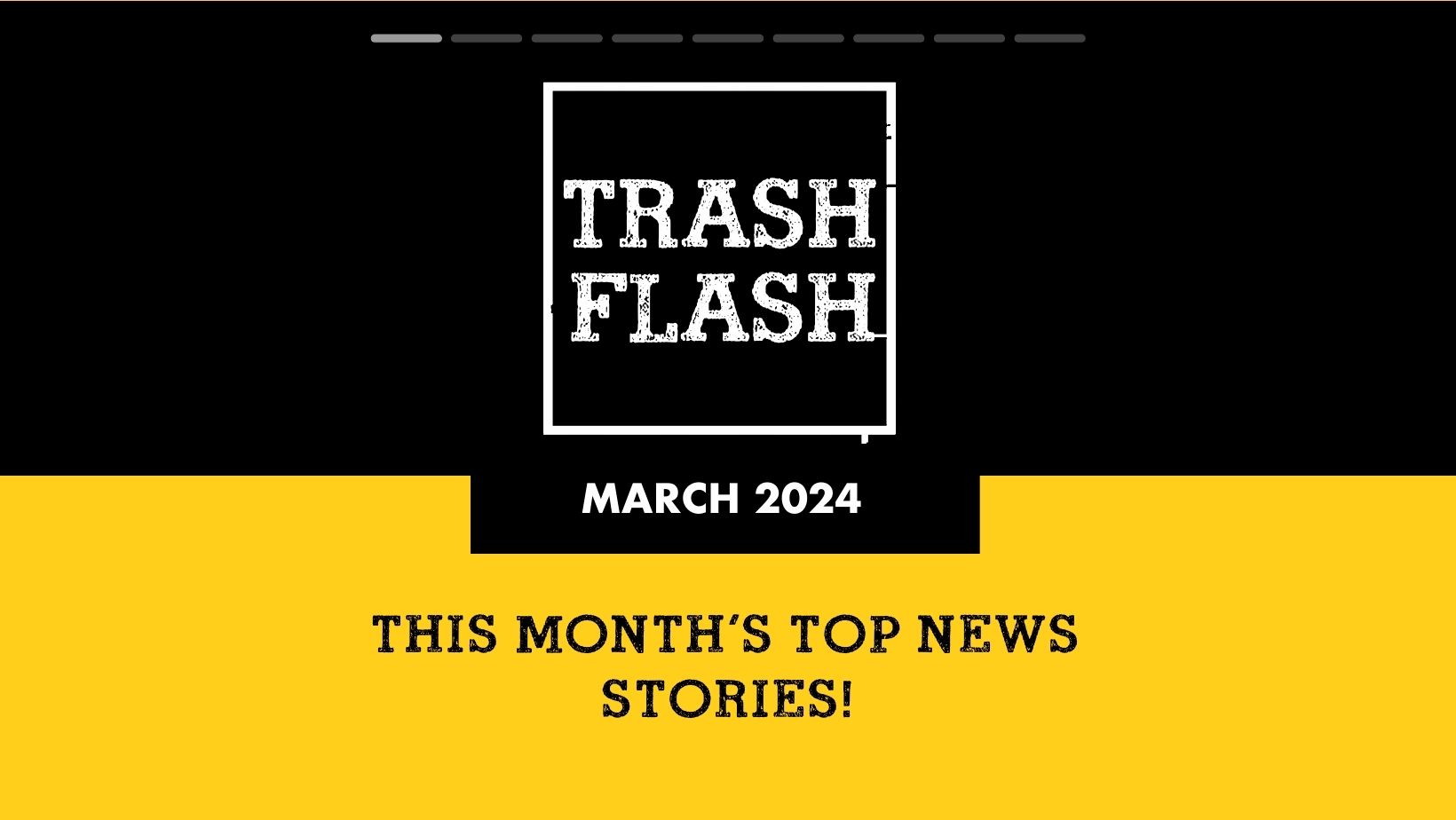 28 March: the month’s most important stories